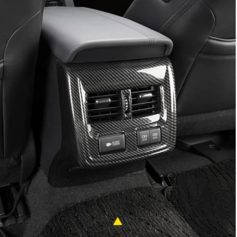 For Toyota Avalon XX50  2019 2020 2021 2022 Cover Trim Back Tail Rear Upside Air Conditioning Outlet Vent Armrest Molding