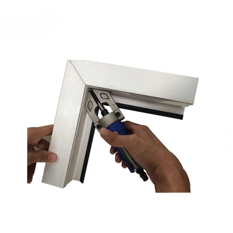 Portable UPVC PVC window corner cleaning machine for upvc window making