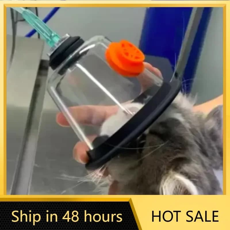 Pet Dog NO.1-NO.5 Mask Kit Inhalation Atomizing Mask for Animals Clinic Hospital Pet Care Equipment