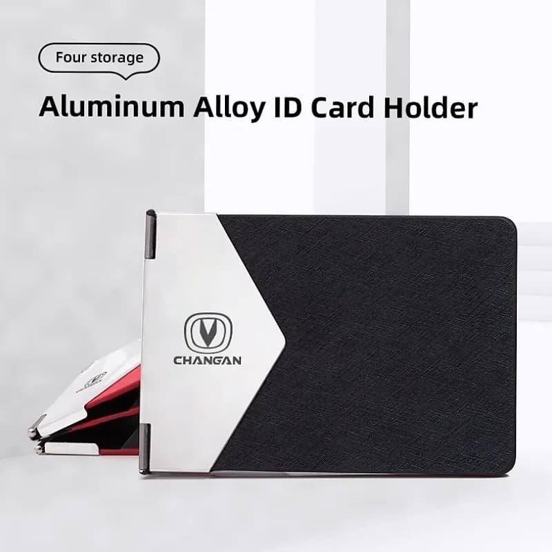 Car Document Holder Auto Card Wallet Driver License Cover For Changan CS75 PLUS CS55 PLUS UNI‑S Eado Plus CS35 PLUS Alsvin PLUS