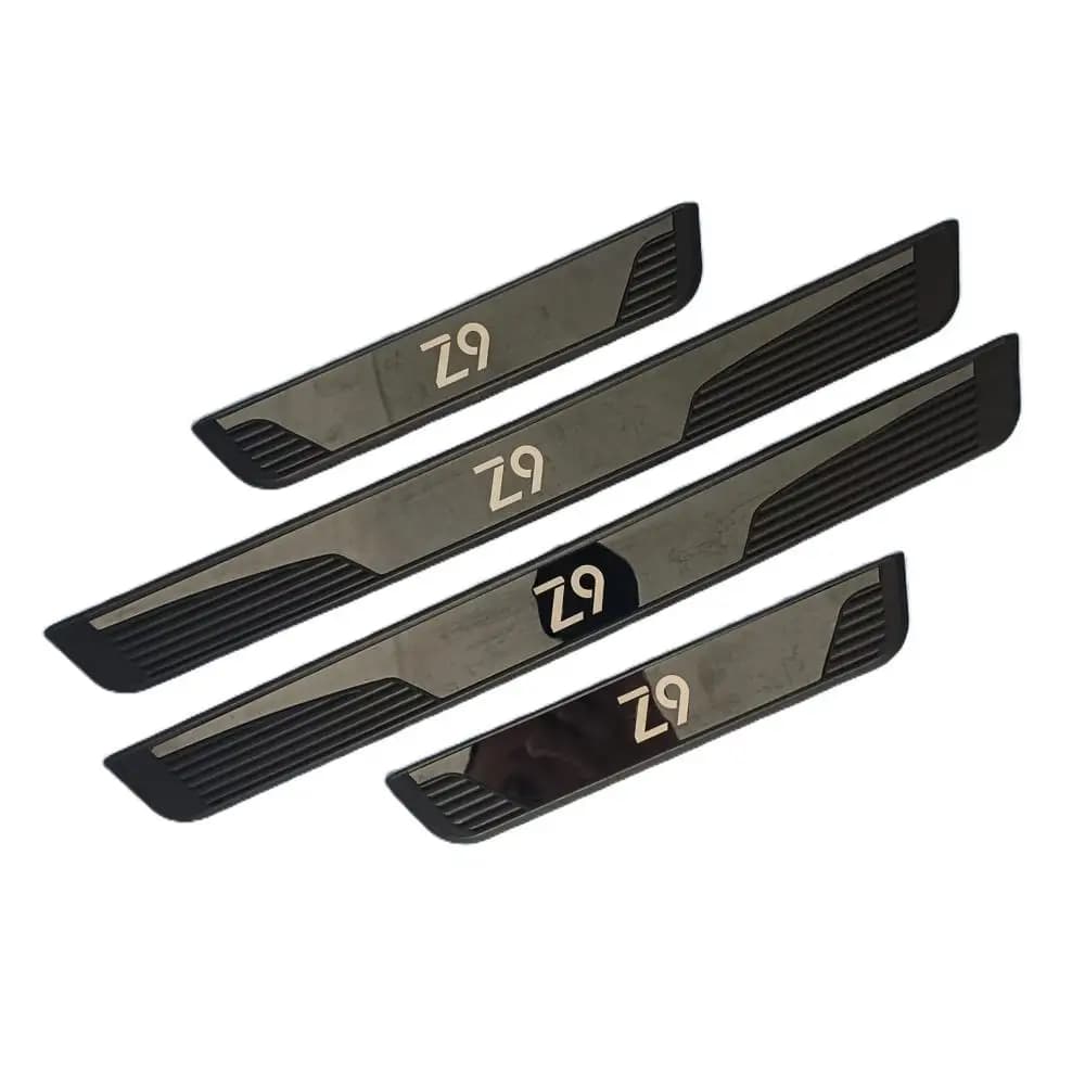 For Nissan ZNA Z9 2027 2026 2025 Car Door Sill Protector Stainless Steel ABS Base 3d Sticker Auto Interior Moulding Accessories