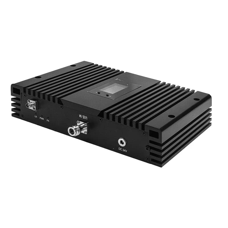 Tri-band mobile phone signal amplifier 4g5g signal coverage fiber optic repeater basement tunnel signal booster