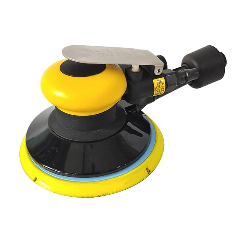 6" Air Random Orbital Sander - Pneumatic Polisher for Car Paint & Rust Removal