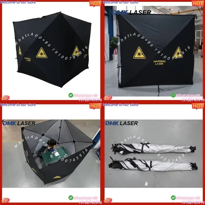 CE Certificate DMK Wholesales Portable Protective Curtain, Highly Resistant, Suitable for Welding and