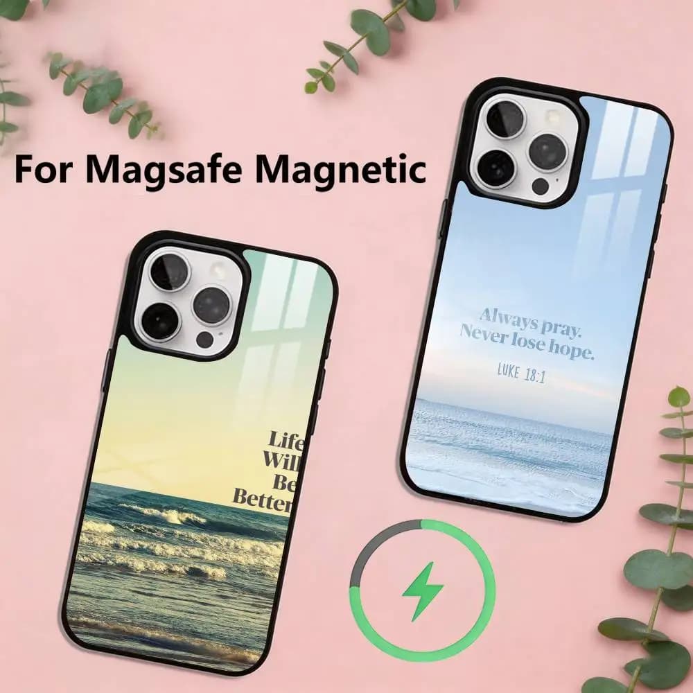 Isaiah Jeremiah Psalm Jesus Bible  Phone Case For iPhone17,16,15,14,13,12,11 Plus,Pro Magnetic with Magsafe Wireless Charging