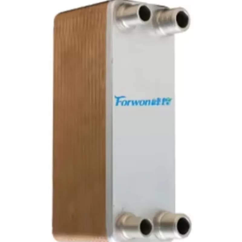 B3-014 Stainless Steel 304/316 Brazed Plate Type Industrial Heat Exchanger Chiller 1HP 6HP OEM BPHE Horse Power 3HP