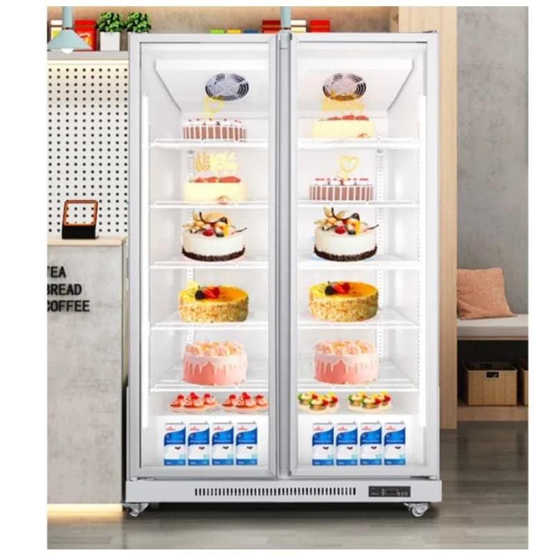 Cake display cabinet, bakery cake refrigerated fresh-keeping cabinet