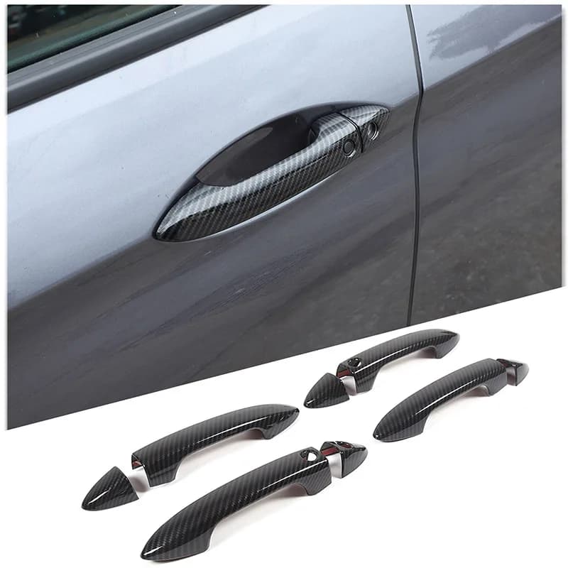For Honda Pilot 2015-2022ABS Matte Black Car Exterior Handle Cover Door Handle Protection Cover Car Accessories