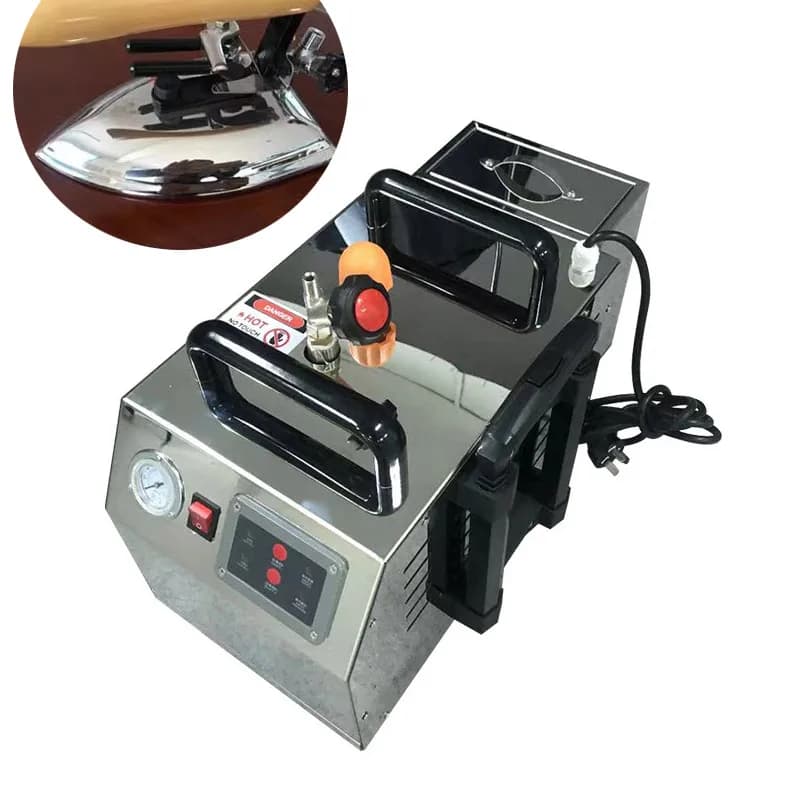 CP-2005 3.5KW 220V 150 Hanging Flat Ironing Automatic Industrial Water Inlet 5L Boiler Steam Iron Engine