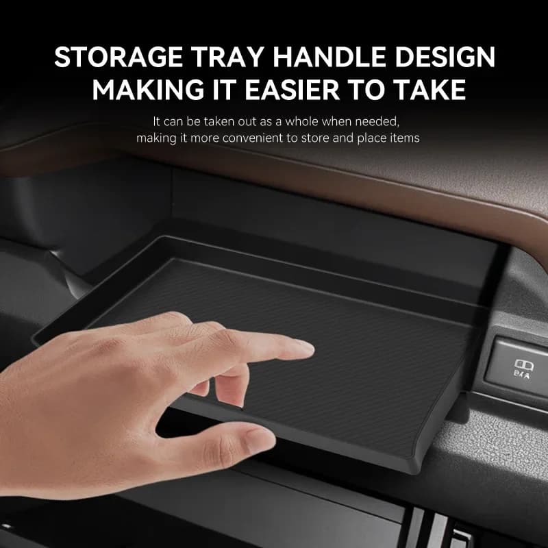 Suitable for 25 models of MOVE LA850S/LA860S passenger seat storage boxes automotive storage boxes car interior storage boxes