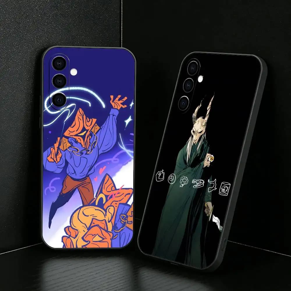 Game S-Slay-S The S-SpireS  Phone Case For Samsung Galaxy A73,A72,A71,A70,A52,A51 Others Soft Black Cover