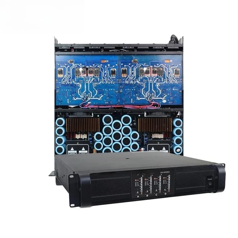 Professional Power Amplifier 4200W 4 Channel Amplifiers And Comparators 22000 for Audio And Sound System