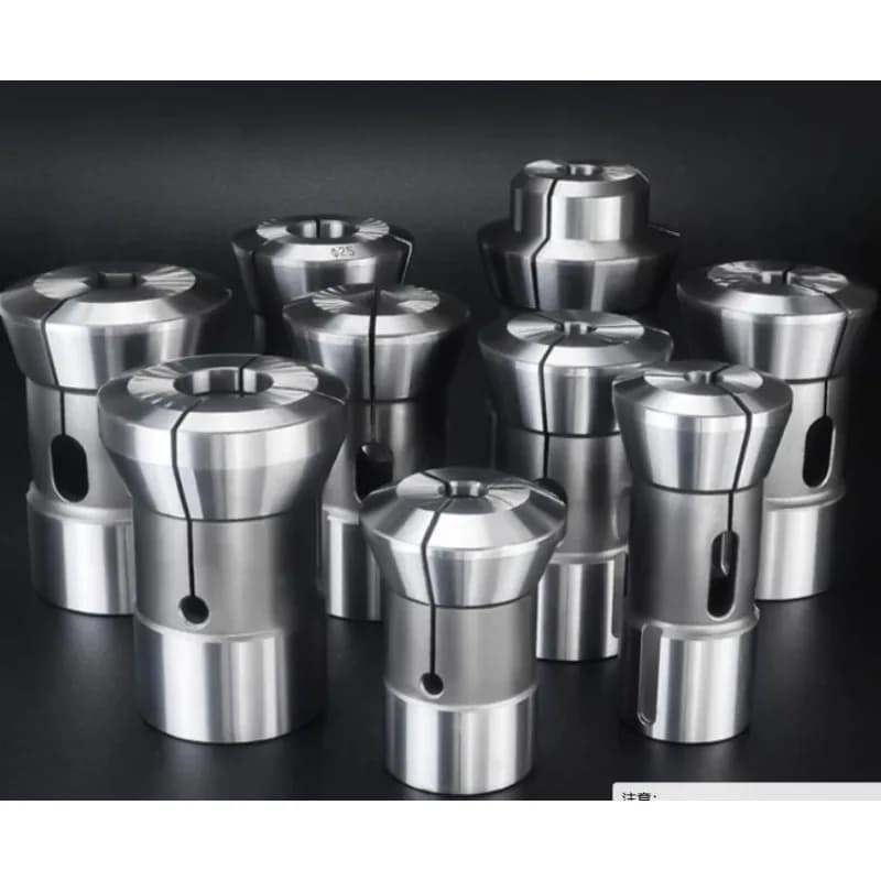 CK46#3.0-46mm CNC Lathe Collet Spring Steel Elastic Chuck High Precision for Round Square Hexagonal Holes