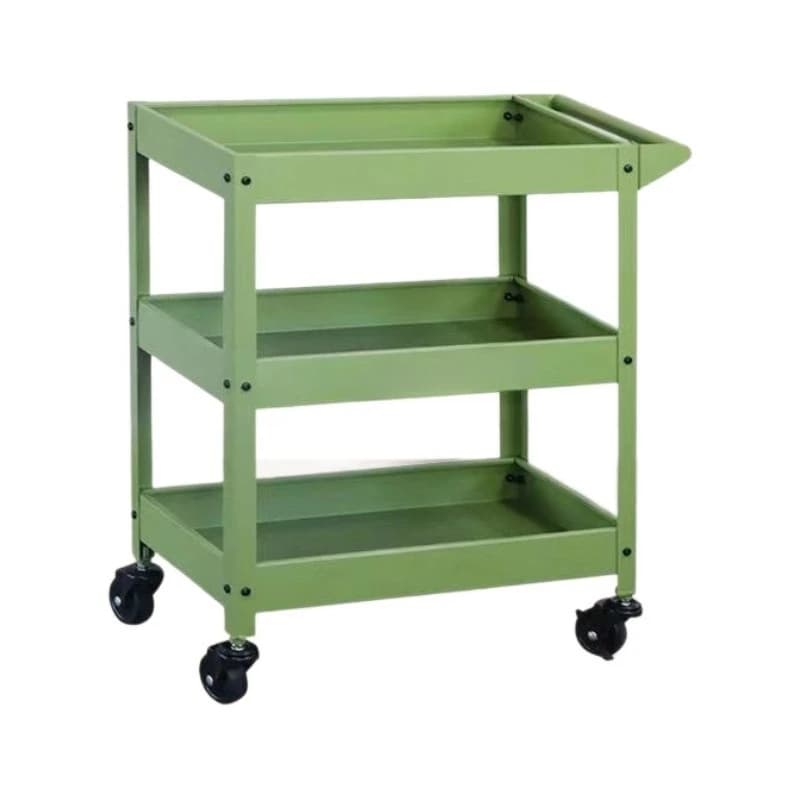 Thickened trolley light luxury tools household storage three layers