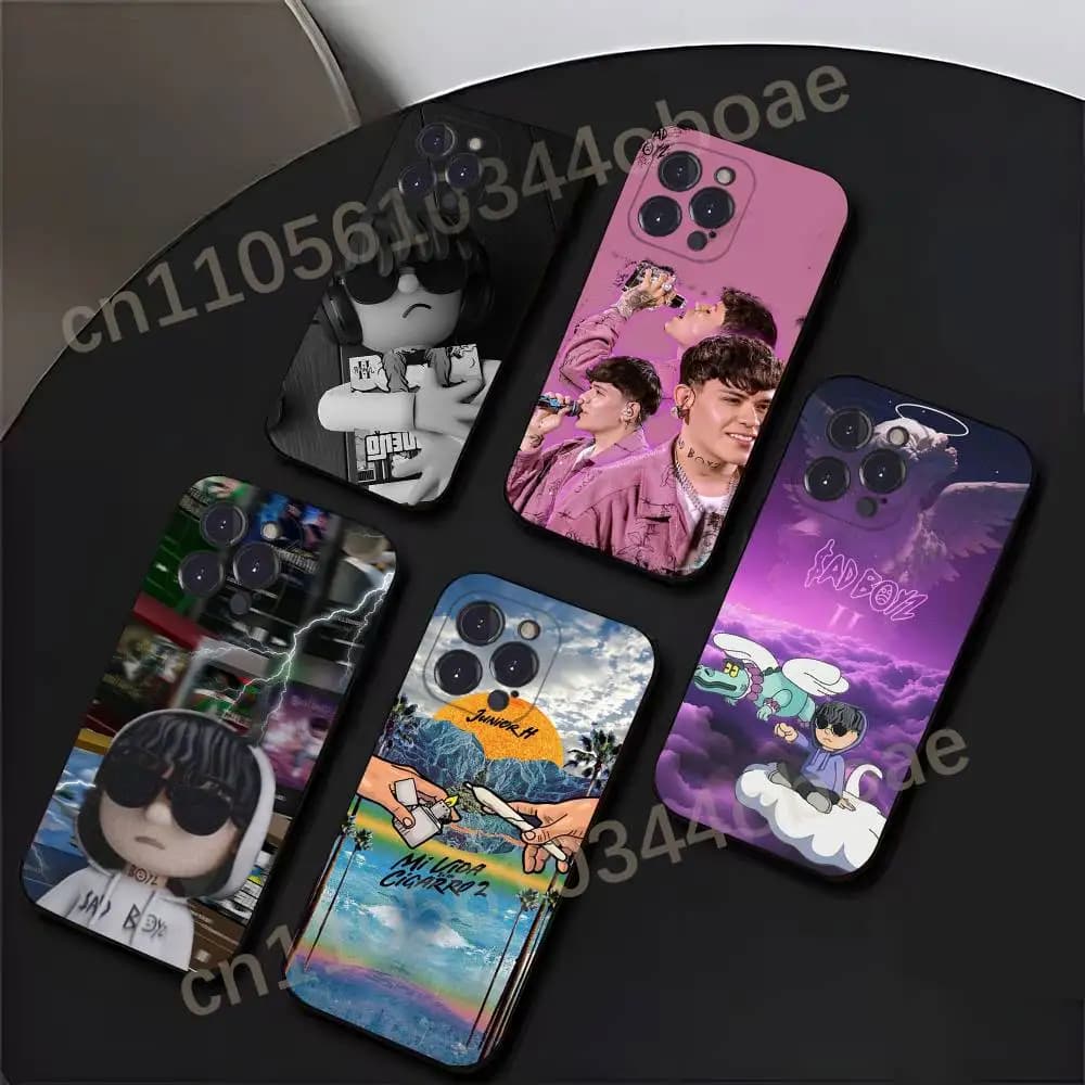 Popular J-Junior H Sad Boyz Phone Case For iPhone 17,16,15,14,13,12,11,Pro,Max,Plus Soft Black Cover