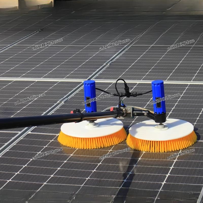 Photovoltaic Panel Cleaning Equipment Wall Curtain Greenhouse Solar Panel Station Robot Intelligent Electric Cleaning Tool