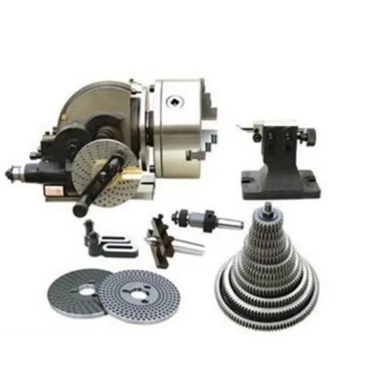 Heavy-Duty Semi-Universal Dividing Head for Milling Machine F12 Series Compatible with F12260 F12300 F12500