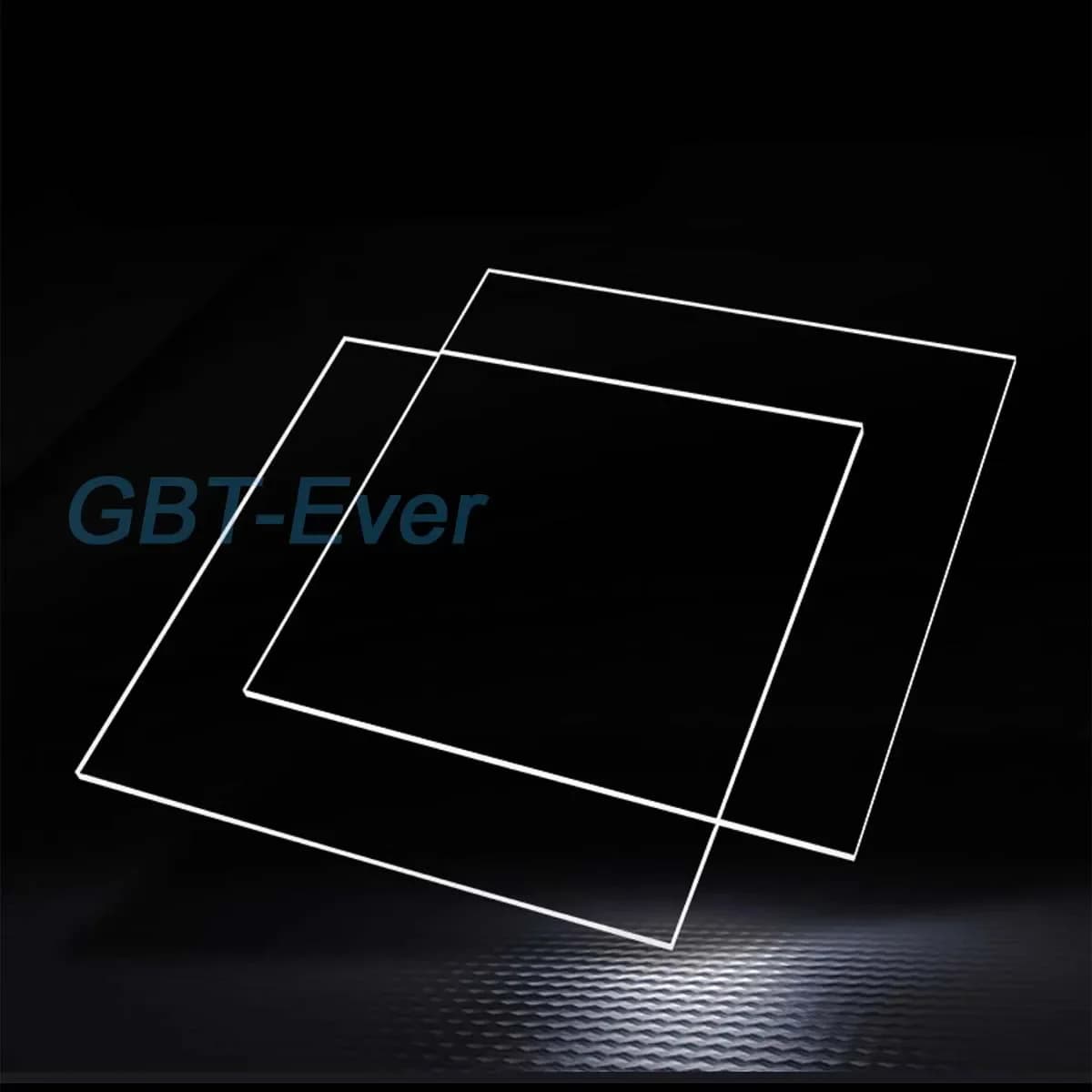 1-20pcs 1/1.5/2/3/4mm Thick Organic Glass Plastic Square Sheet Transparent Processing Board 100x100~400x400mm DIY Materials