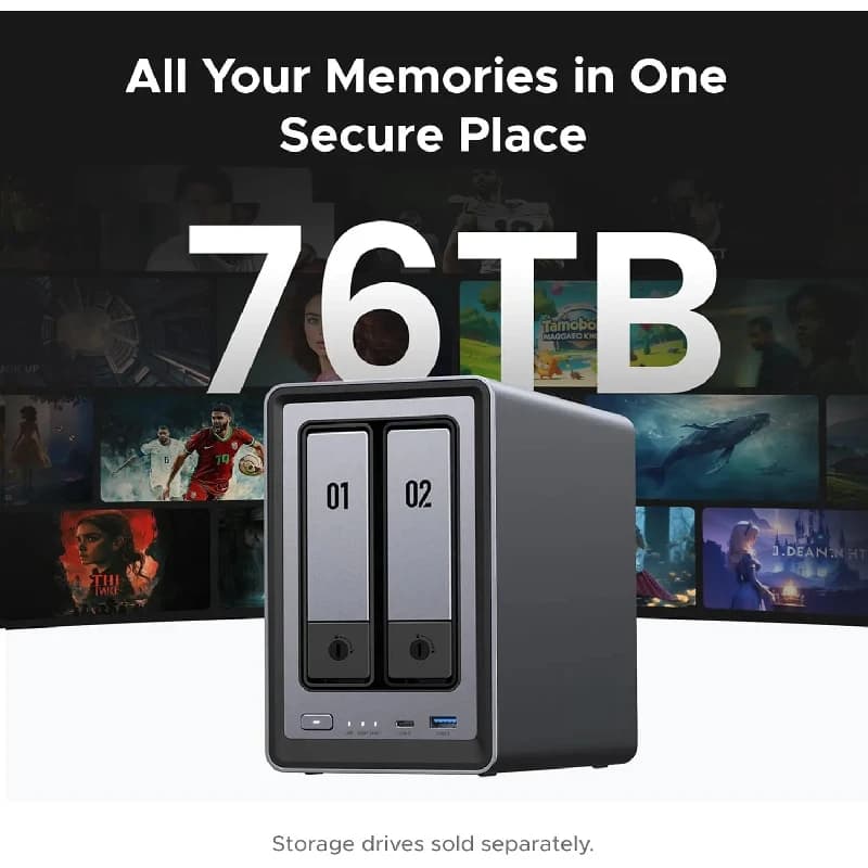 Quad Core Desktop NAS – Storage Server, Diskless Barebone, Home / Small Office / Studio Data Sharing & Backup