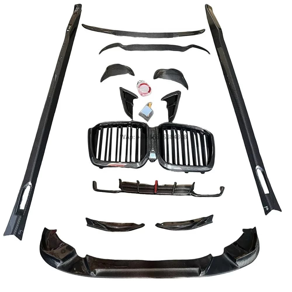 New Dry Carbon Fiber Body Kit for F97 X3M X4M X3 X4 F97 F98 F87 2019-2022 Auto Parts Widebody Kit 2022-2024