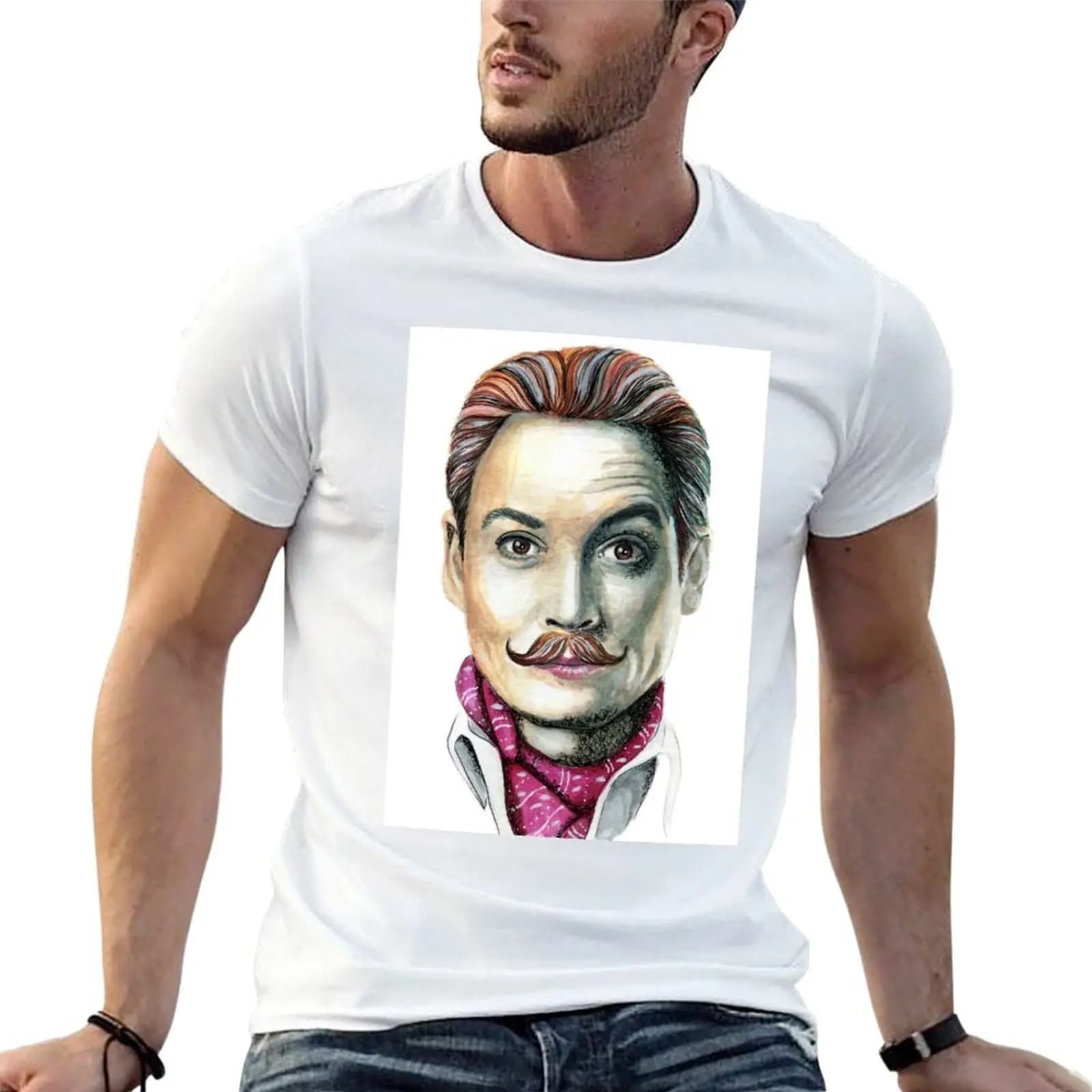 Mortdecai T-Shirt valentines clothes anime clothes mens graphic t-shirts pack