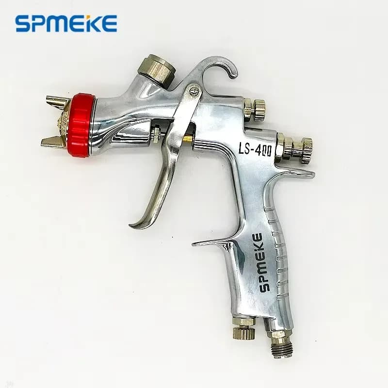 SPMEKE 1.2/1.3/1.4 Nozzle Spray for LS400 Professional Gravity Feed Car Paint Spray Manual Painting Save Paint