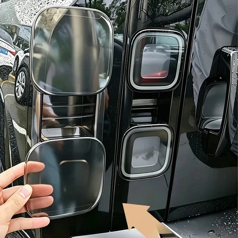 For Land Rover Defender 90 110 130 2026 Car Tail Light Smoked Black Cover Protective Plate Decoration Accessories