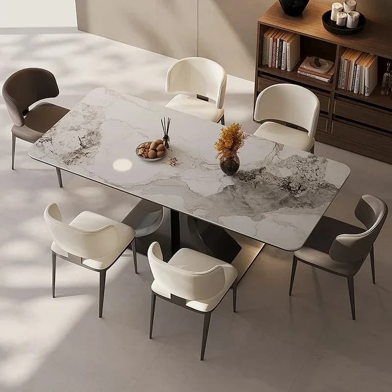 Cheap Design Dining Tables Reading Study Office Modern Restaurant Dining Tables Luxury Save Space Mesas De Comedor Home Decor