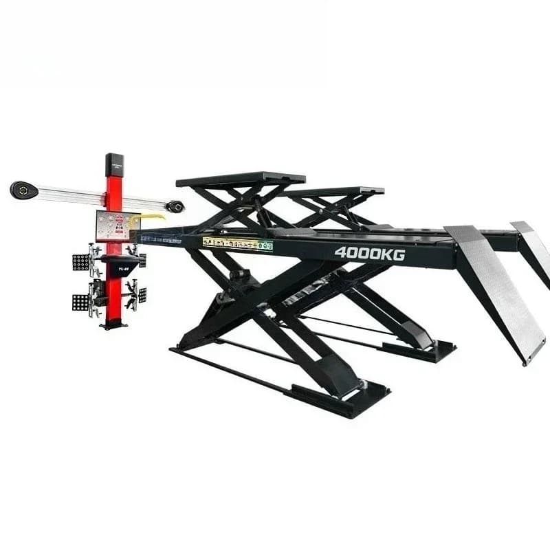 Double-layer scissor ultra-thin child and mother large scissors car lift lift