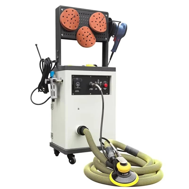 LD-68WH Dust Free Dry Grinding Machine for Automotive Putty Spray Painting Surface Atomic Ash Electric Polishing Machine