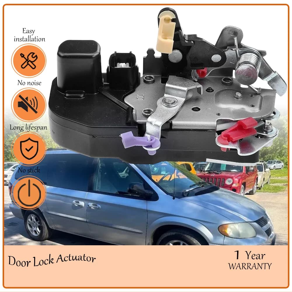 Front Right Passenger Side Door Lock Actuator For Chrysler Voyager 01-03 Dodge Grand Caravan 01-07 oem 100DLA585S,931-077,DLA583
