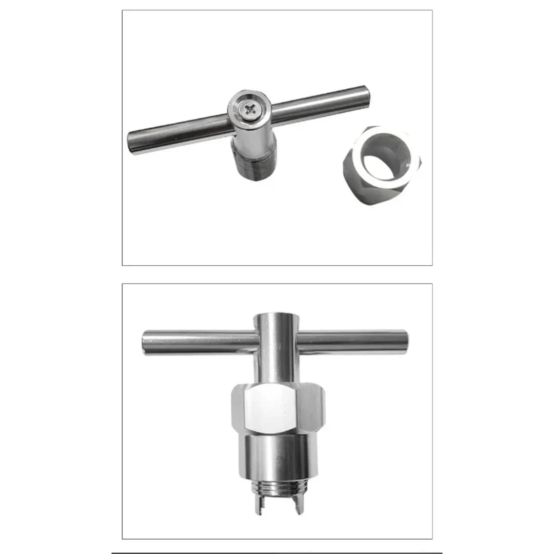 Faucet, bathroom wrench, ink cartridge puller, magazine pullout tool, aluminum alloy high hardness