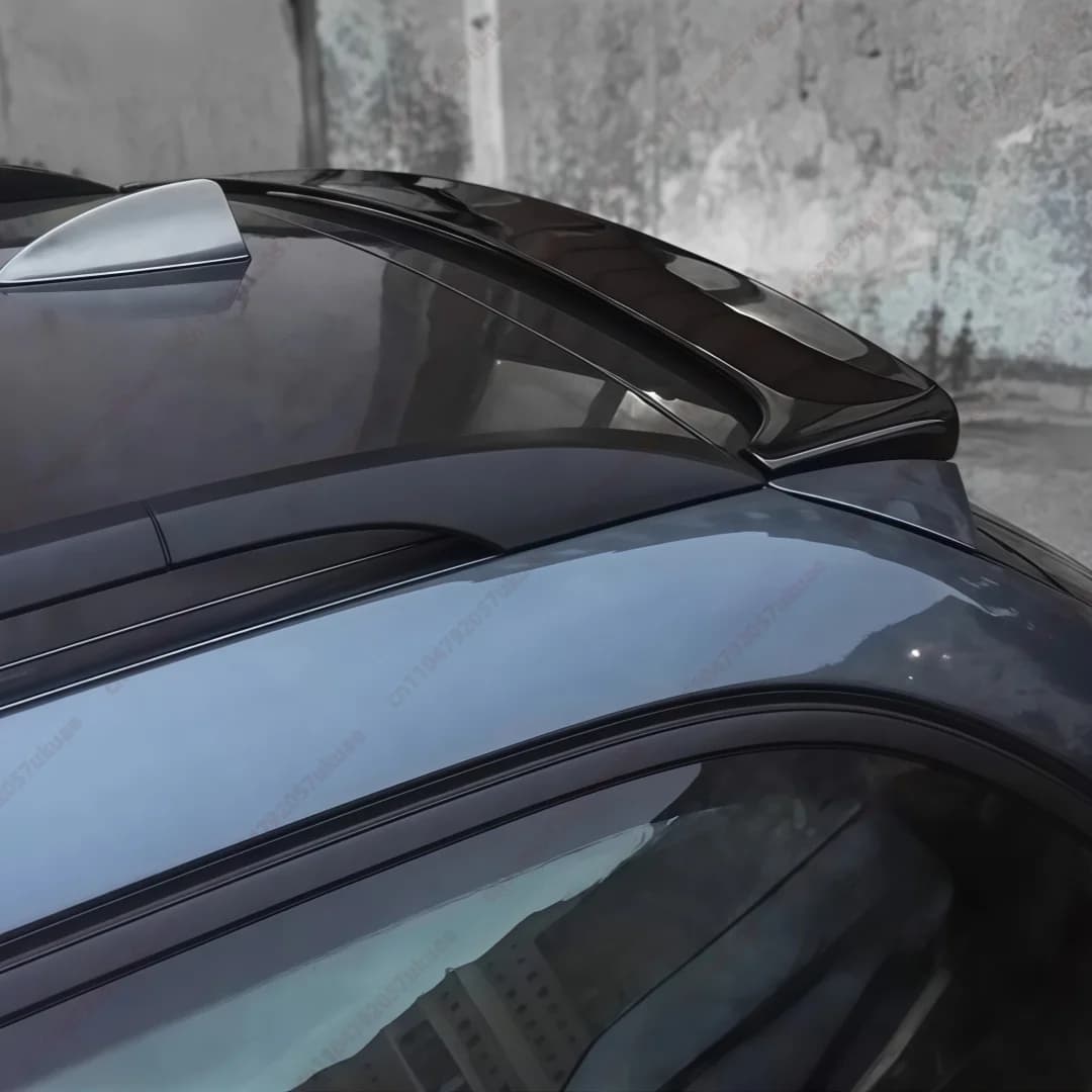 Rear Spoiler Wing For BMW 5 Series E61 Touring 520i 523i 525i 530i 530d 535d 2004-2010 ABS Trunk Roof Extension Tail Wings Trim