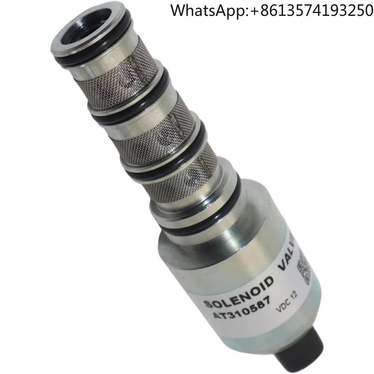 501320205 - AT310587 12V Hydraulic Solenoid Control Valve For JD 210K 210L 315SJ 315SK 315SL 325J 325K 410J 410K 410L Loader