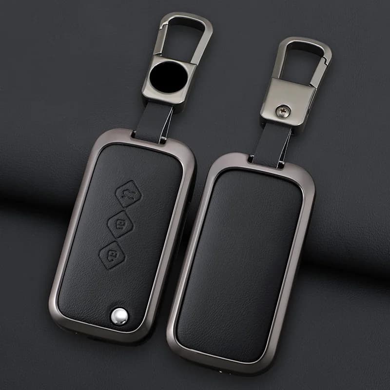 Tpu for Chevrolet Aveo trax groove captiva 2024 wuling Flip Car Key Case Cover Shell 3 Button Remote Key Keychian Accessories