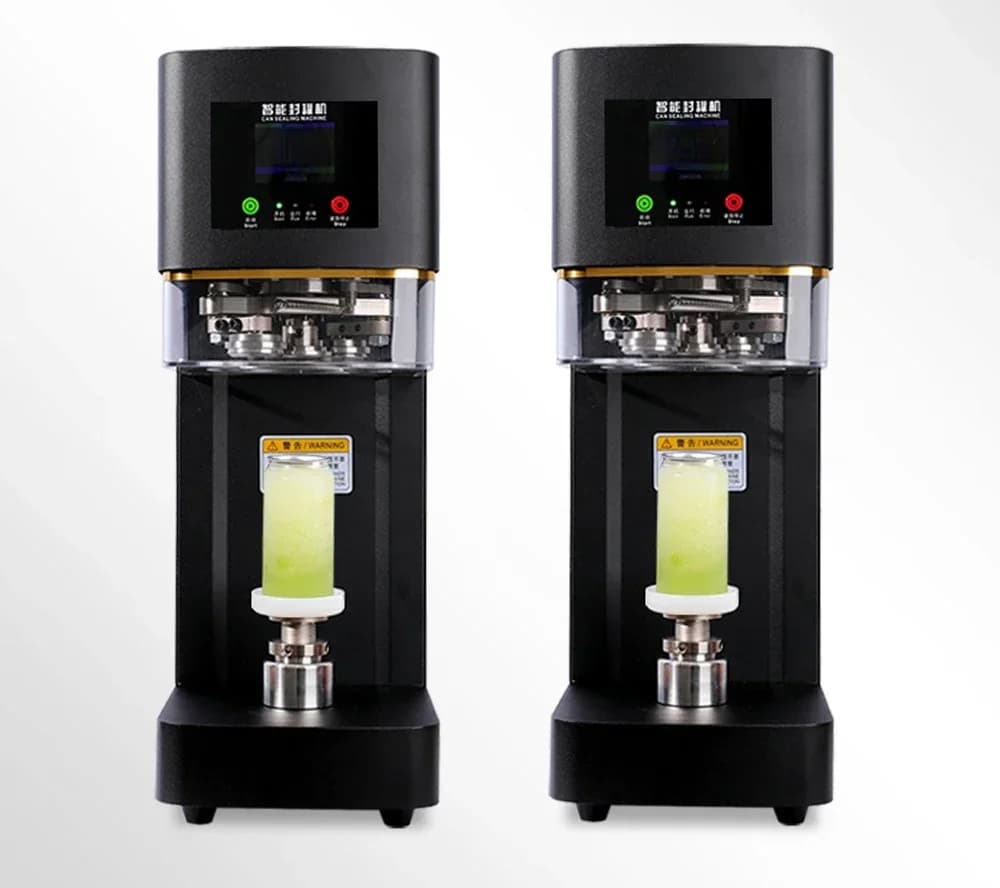 CE Certification Automatic Electric Pet Can Sealing Machine Bubble Tea Coffee Juice 110V 120V Can Sealing Machine Hot sales