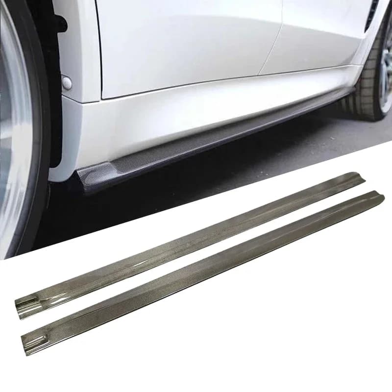 3D Style Carbon Fiber Side Skirts for F85 X5M F86 X6M