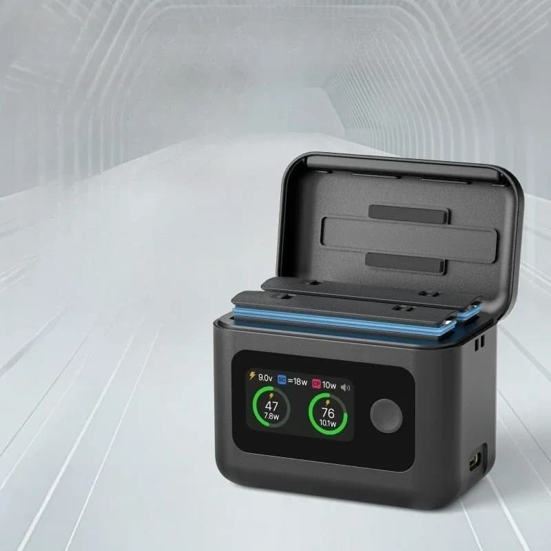Suitable for Shadow Stone insta360 X5 battery charger charging housekeeper 360X5 portable charging case accessories