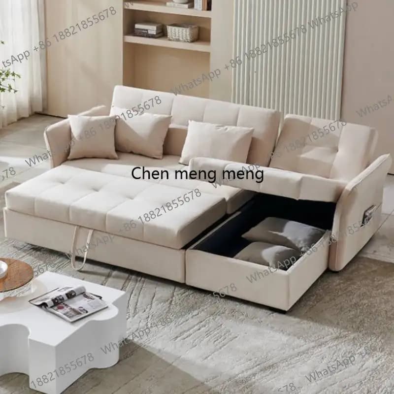 Fancy Living Room Sofa Double Storage White Love Seat Daybed Sofa Nordic Modern Designer Muebles Para Dormitorio Home Furniture