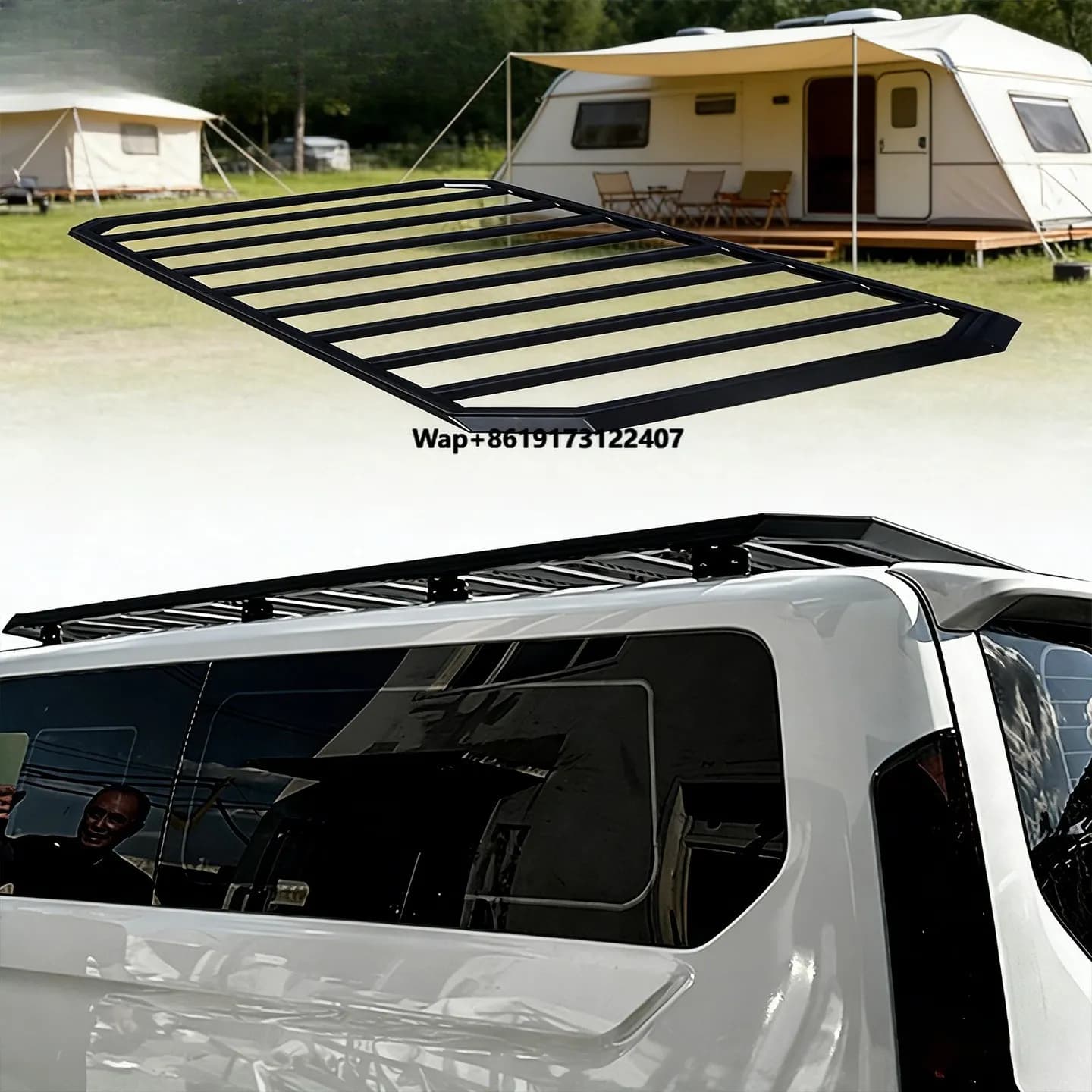Car Roof Rack Aluminum Alloy Customizable Thickened Aluminum Alloy Rust and Corrosion protection