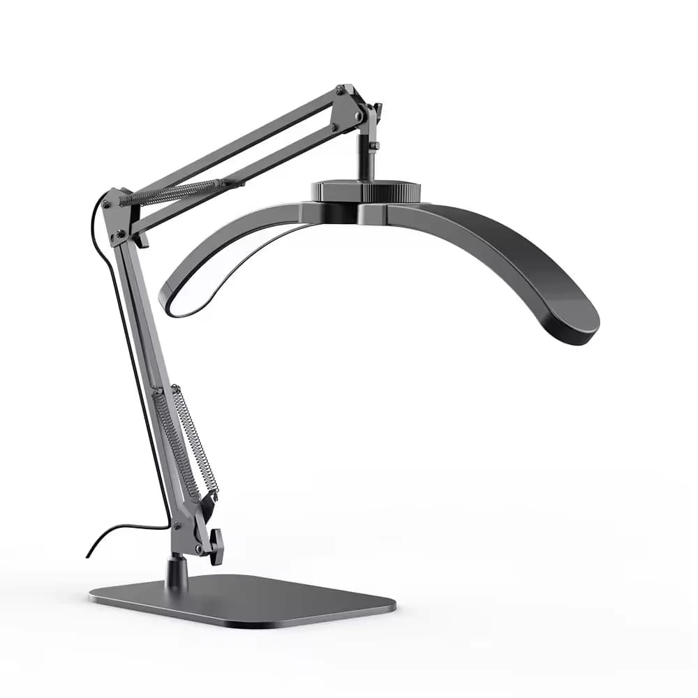 LED Dimmable Nail Lamp Modern Style Professional For Nail Art Office Drawing Reading F800I