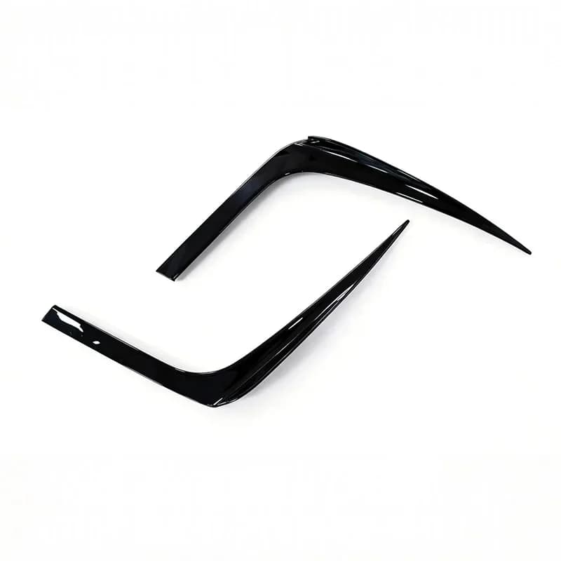 Car Front Bumper Air Duct Trim Panel, Wind Anti-Scratch Spoiler Modification Accessories for Model Y YL 2025 2026