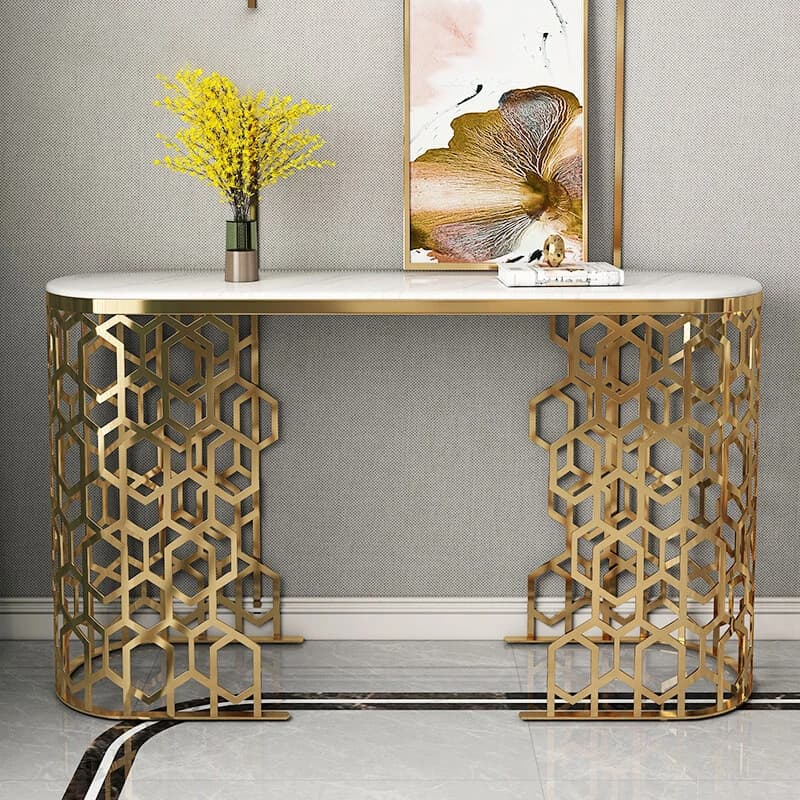 Unique Table Creative Living Room Space Saving Console Tables Delicacy Modern Consola De Entrada De Casa Living Room Furniture