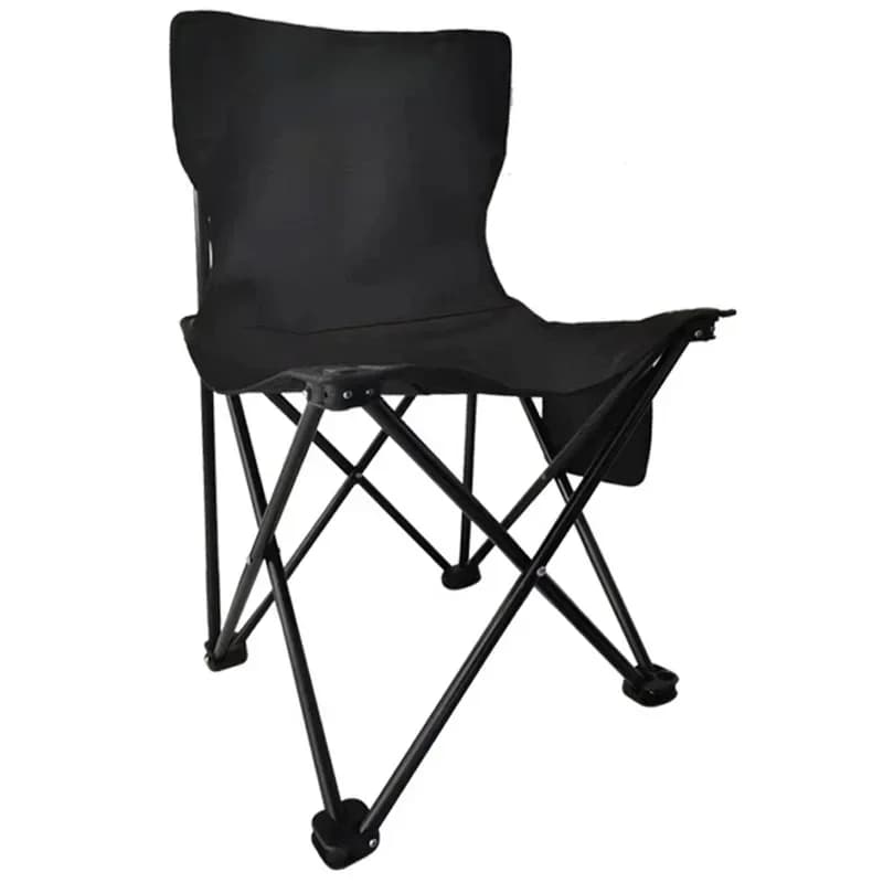 New Metal Folding Chair Outdoor Folding Chair Portable Picnic Moon Chair Camping Camping Gear