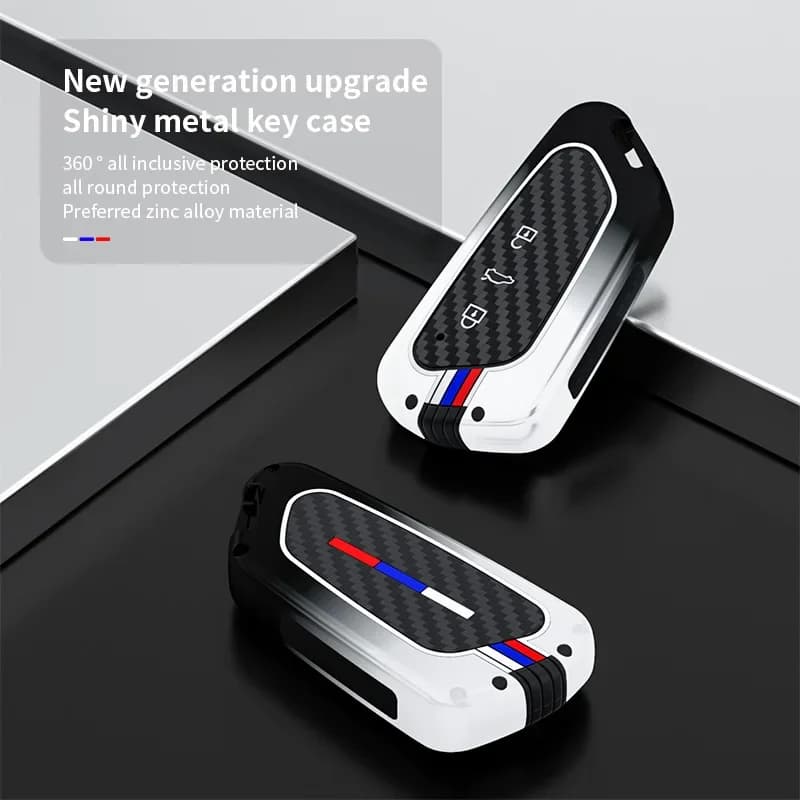 Car Key Case Cover Shell Fob For Volkswagen VW Golf 8 MK8 ID-4 ID-6 For Skoda Octavia A8 For Seat Leon FR MK4 Cupra