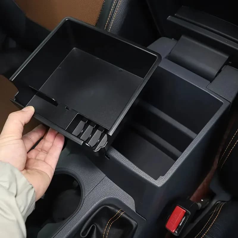 metyoucar For Ford Ranger Wildtrak T6 T7 T8 15-21 Car Center Console Armrest Storage Box Organizer Tray Interior Car Accessories