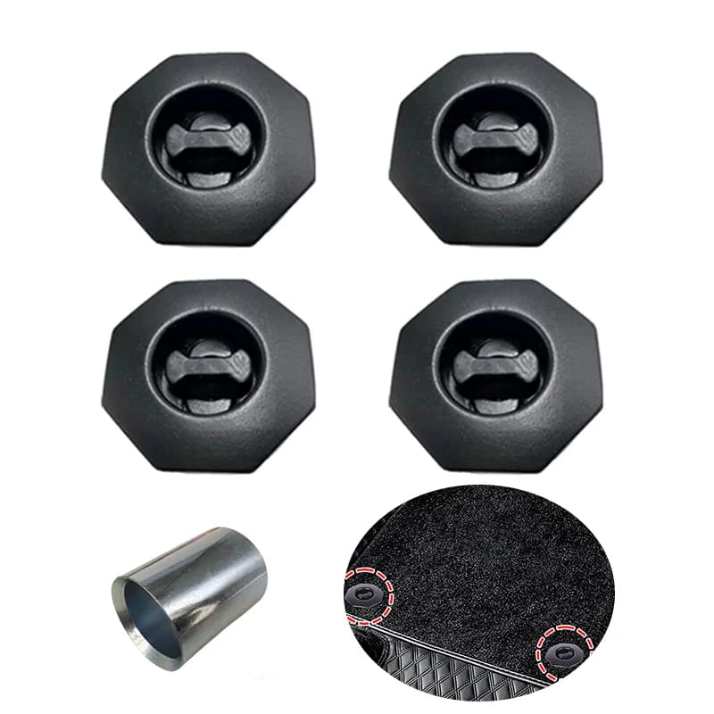 4pcs Car Floor Mat Clips Holder Grip Carpet Fixing Clamp Buckle Hook Fastener Retainer Anti Skid Retainer Car Accessories
