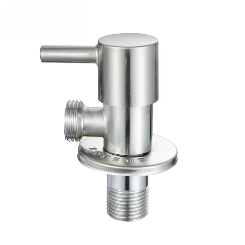 5pcs Factory Direct Water Supply Angle Valve - 1/2 Inch for Bathroom Faucet Plumbing