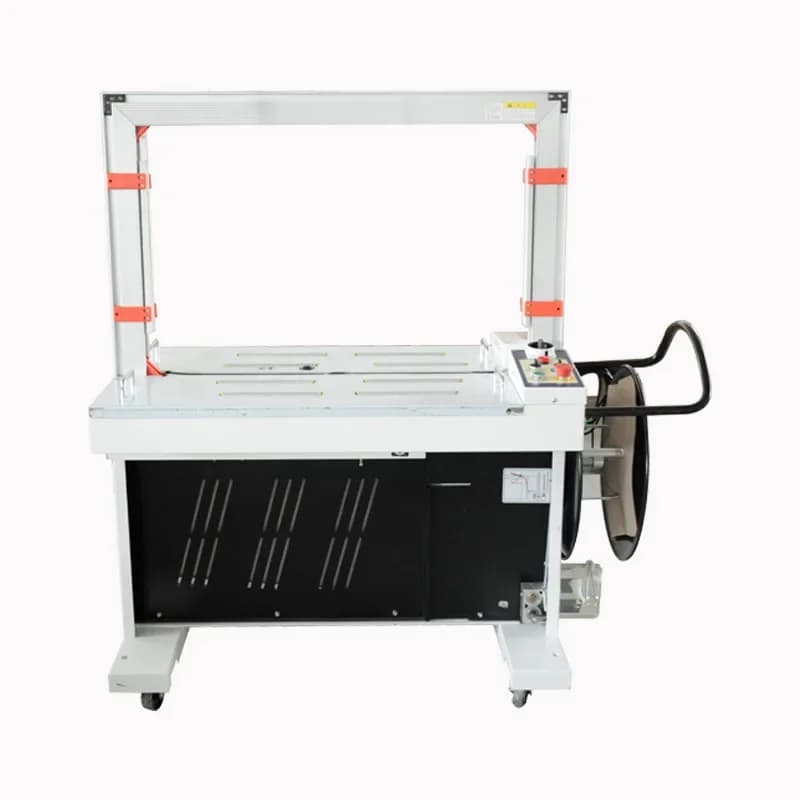 Fully automatic X301 baler carton, strapping machine PP belt hot melt baler