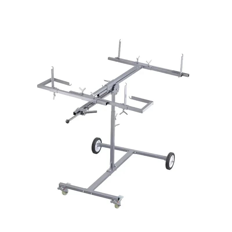 Multifunctional automotive sheet metal rotary frame, auto repair door hanger, car repair tool